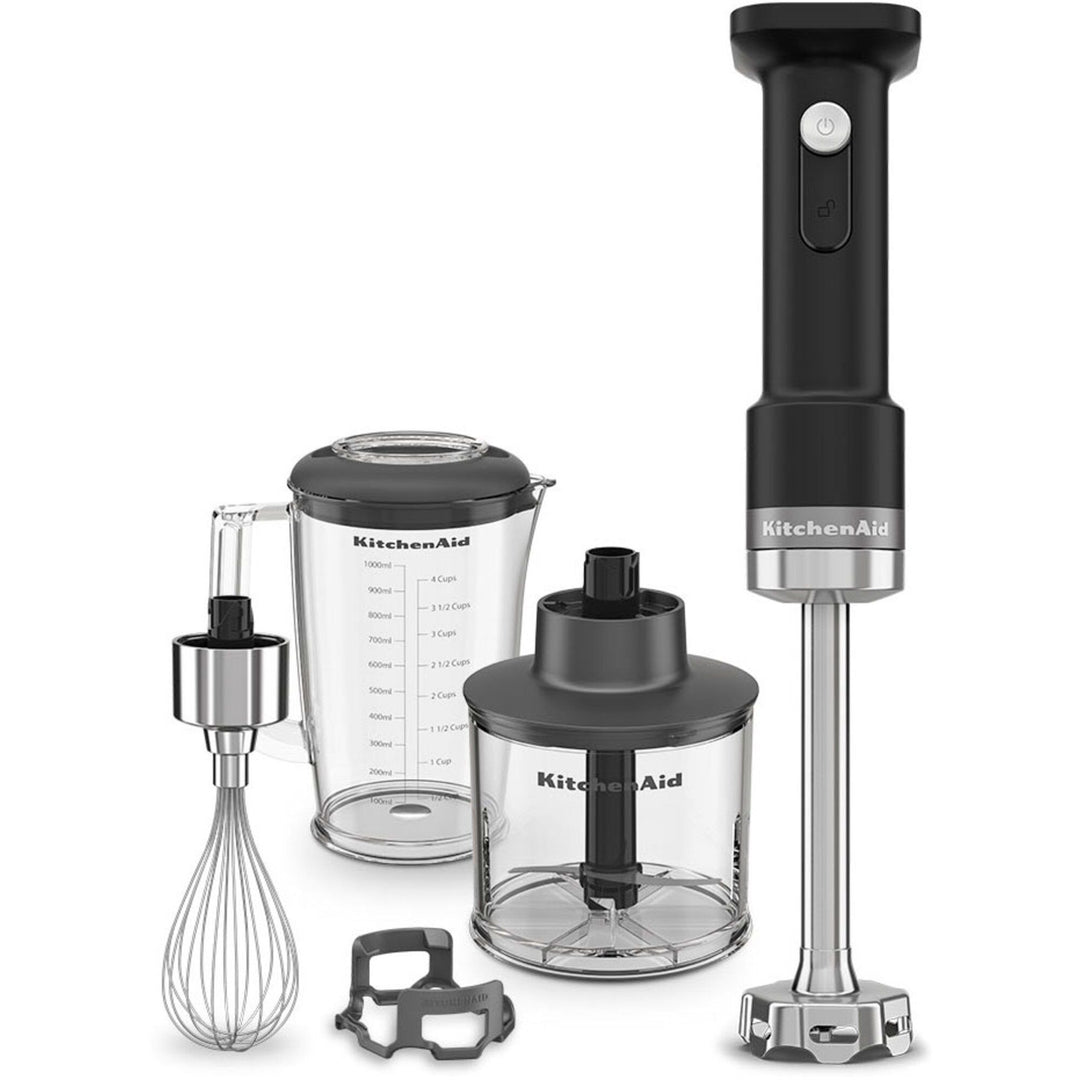 Kitchenaid Kitchenaid Artisan ledningsfri stavblendersæt, matsort – vinkelbillede (Stavblender)