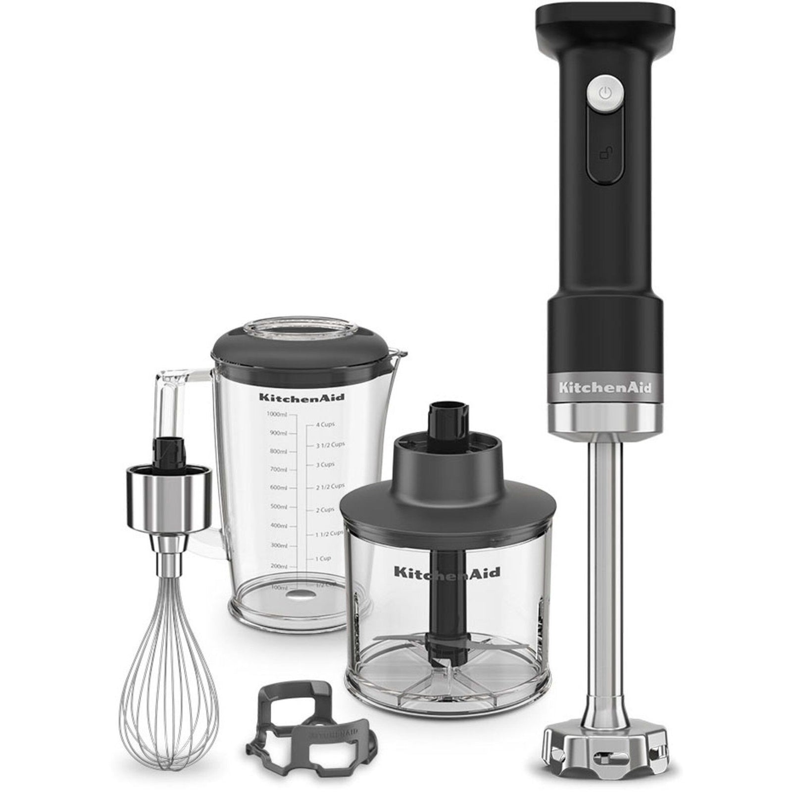 Kitchenaid Kitchenaid Artisan ledningsfri stavblendersæt, matsort – vinkelbillede (Stavblender)