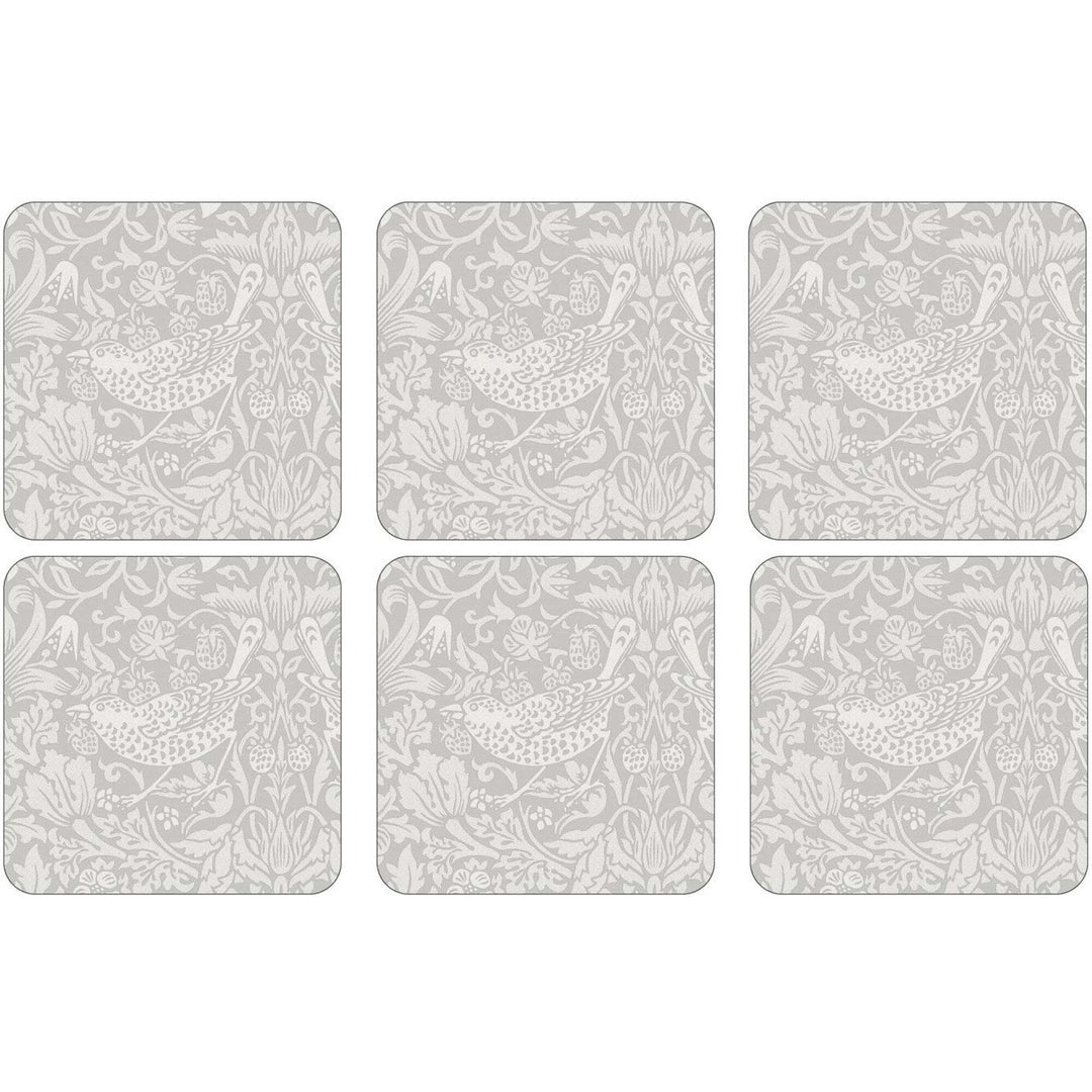 Spode Spode Pure Strawberry Thief Glasunderlag 6 stk. ❤ produktfoto (Glasunderlag)