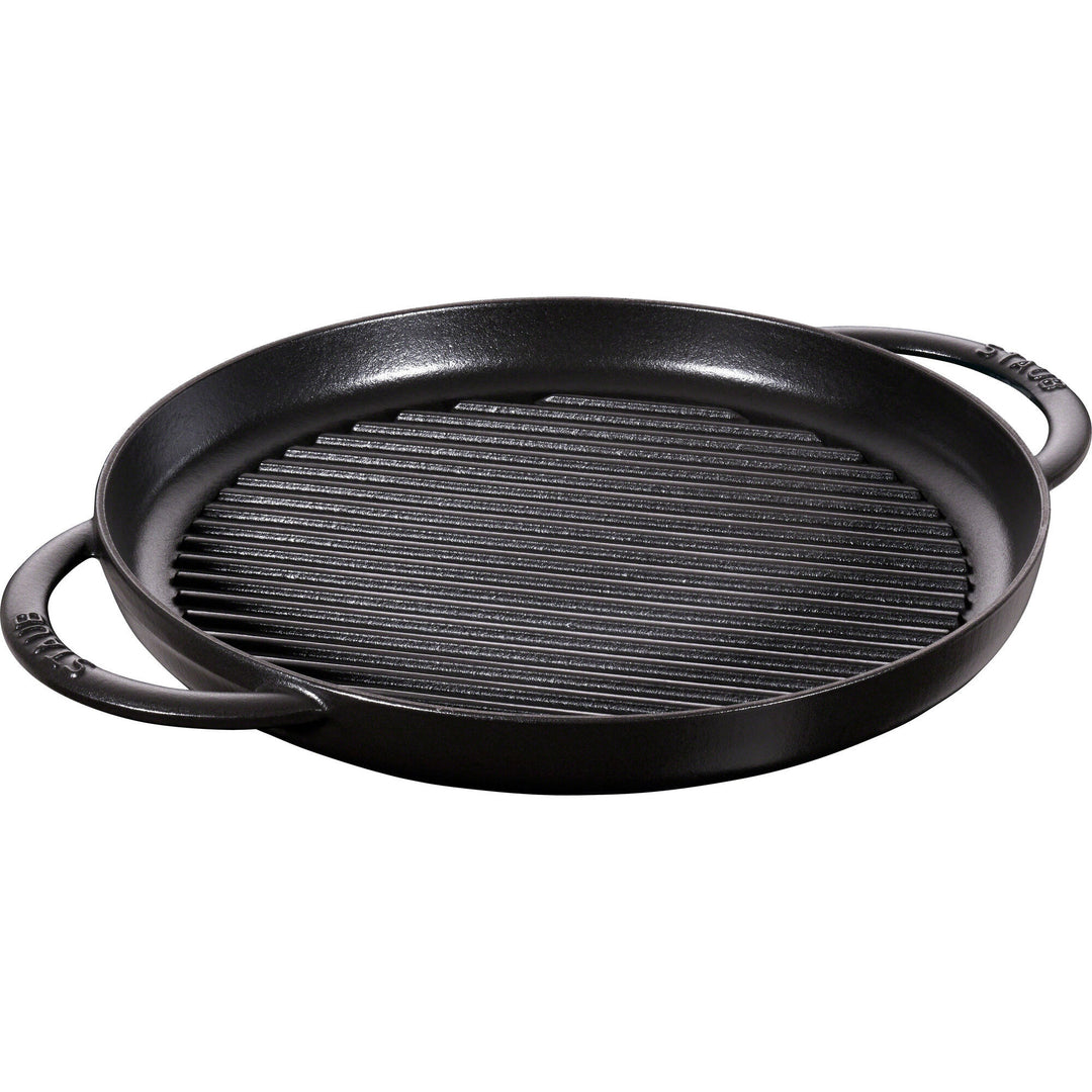 Staub Staub Pure Grill Grillpande 30 cm Sort – billede i brug (Grillpande)