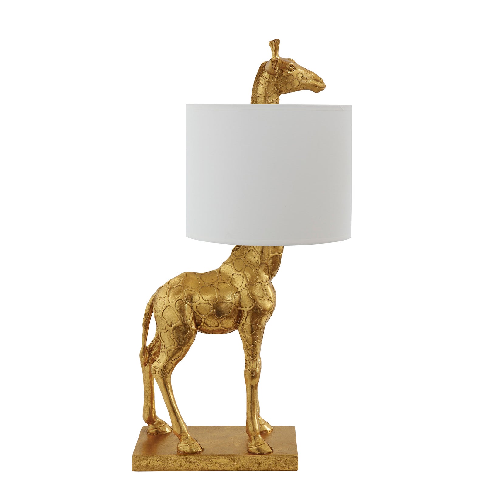 Produktbillede af CREATIVE COLLECTION Silas Bordlampe Guld Polyresin D28xL35xH70 cm i premium kvalitet