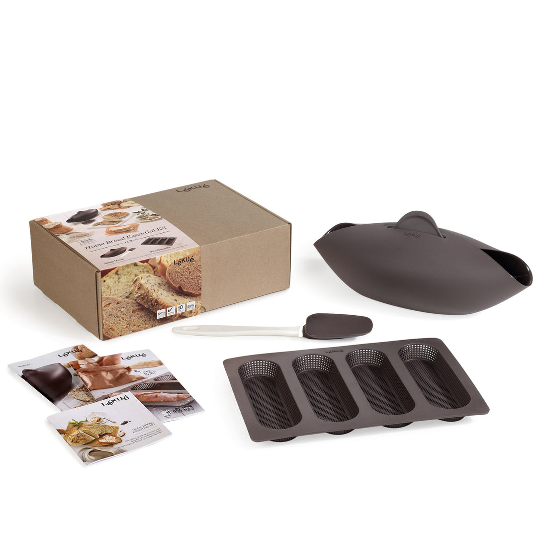 Lékué Lékué Sæt til brødbagning, brun ❤ produktfoto i kategorien Brødbagning