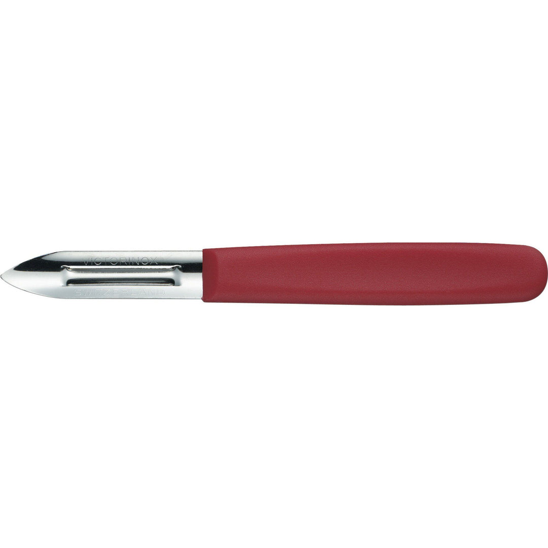 Victorinox Victorinox Kartoffelskræller med to skæreblade, rød – detaljebillede (Kartoffelskræller)