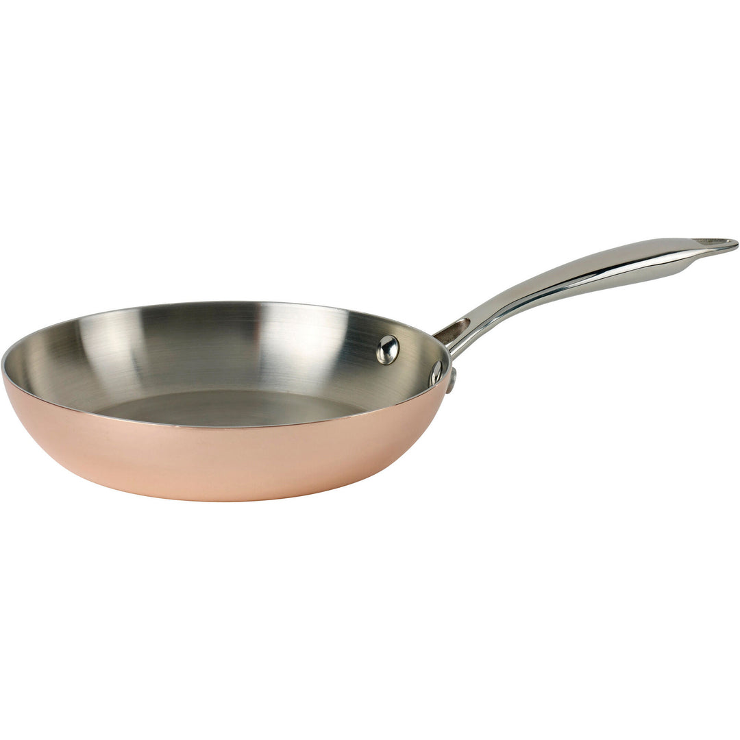 Blomsterbergs Blomsterbergs Stegepande Ø 20 cm kobber – billede i brug (Stegepander)