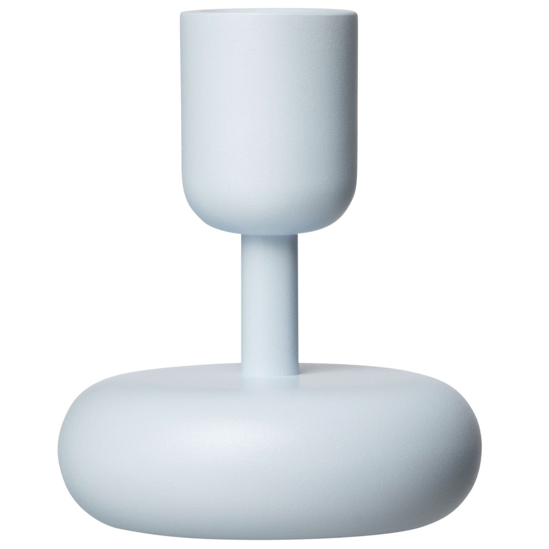 Iittala Iittala Nappula Lysestage 10,7 cm, aqua – frontbillede (Lysestager)