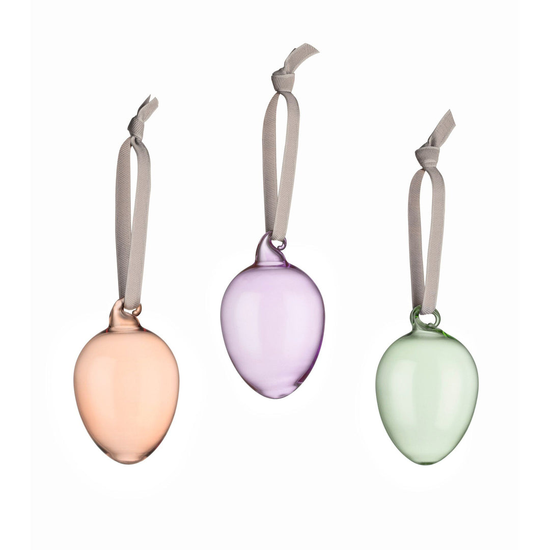 Iittala Iittala Glasæg, 6 cm, 3 stk, forår – produktvisning (Pynt & Dekorationer)