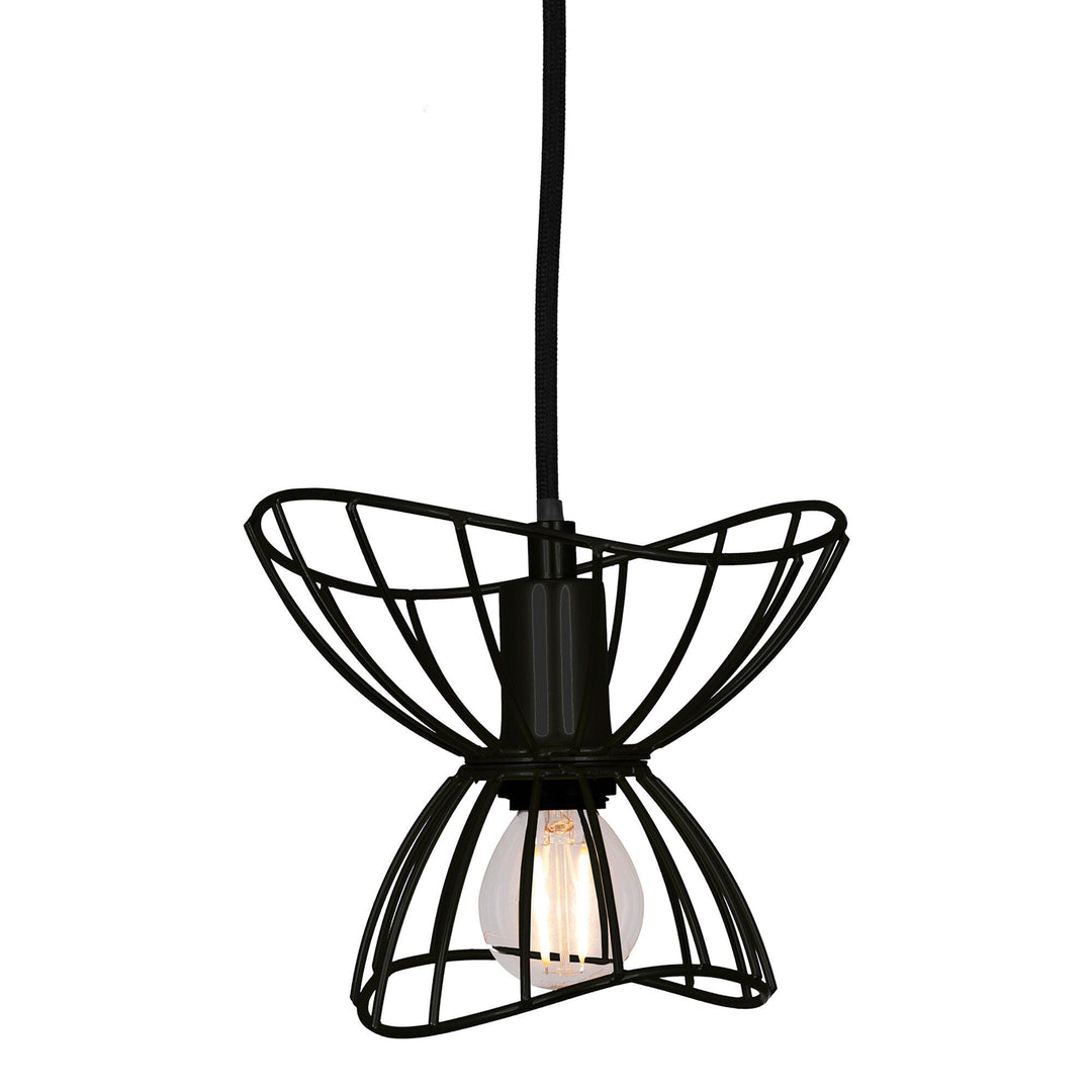 Globen lighting Globen lighting Ray pendel 16 cm, sort – detaljebillede (Lampe)