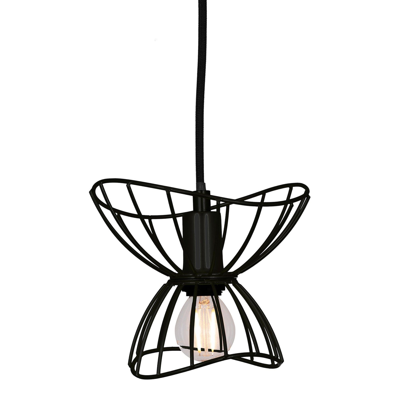 Globen lighting Globen lighting Ray pendel 16 cm, sort – detaljebillede (Lampe)