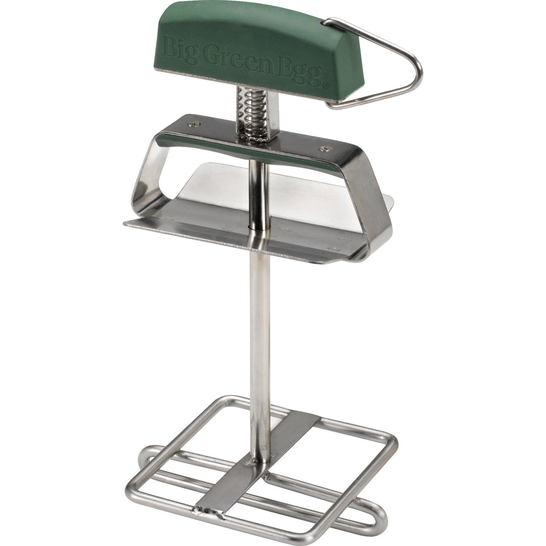 Big green egg Big green egg Tang til grillrist – billede i brug (Grilltang)