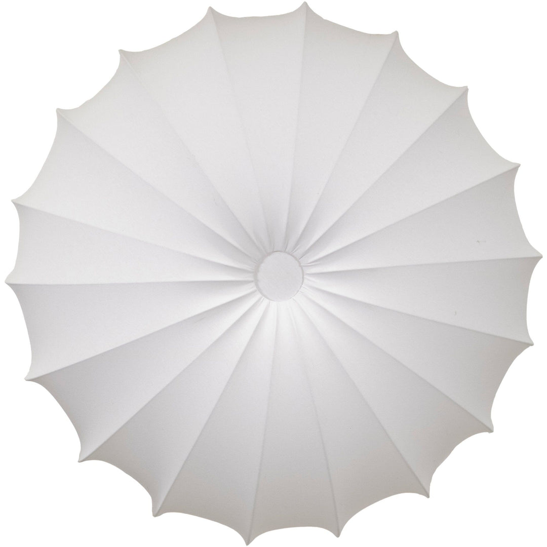 Watt&veke Watt&veke Anna loftsplafond, 80 cm, bomuld, hvid – vinkelbillede (Lampe)