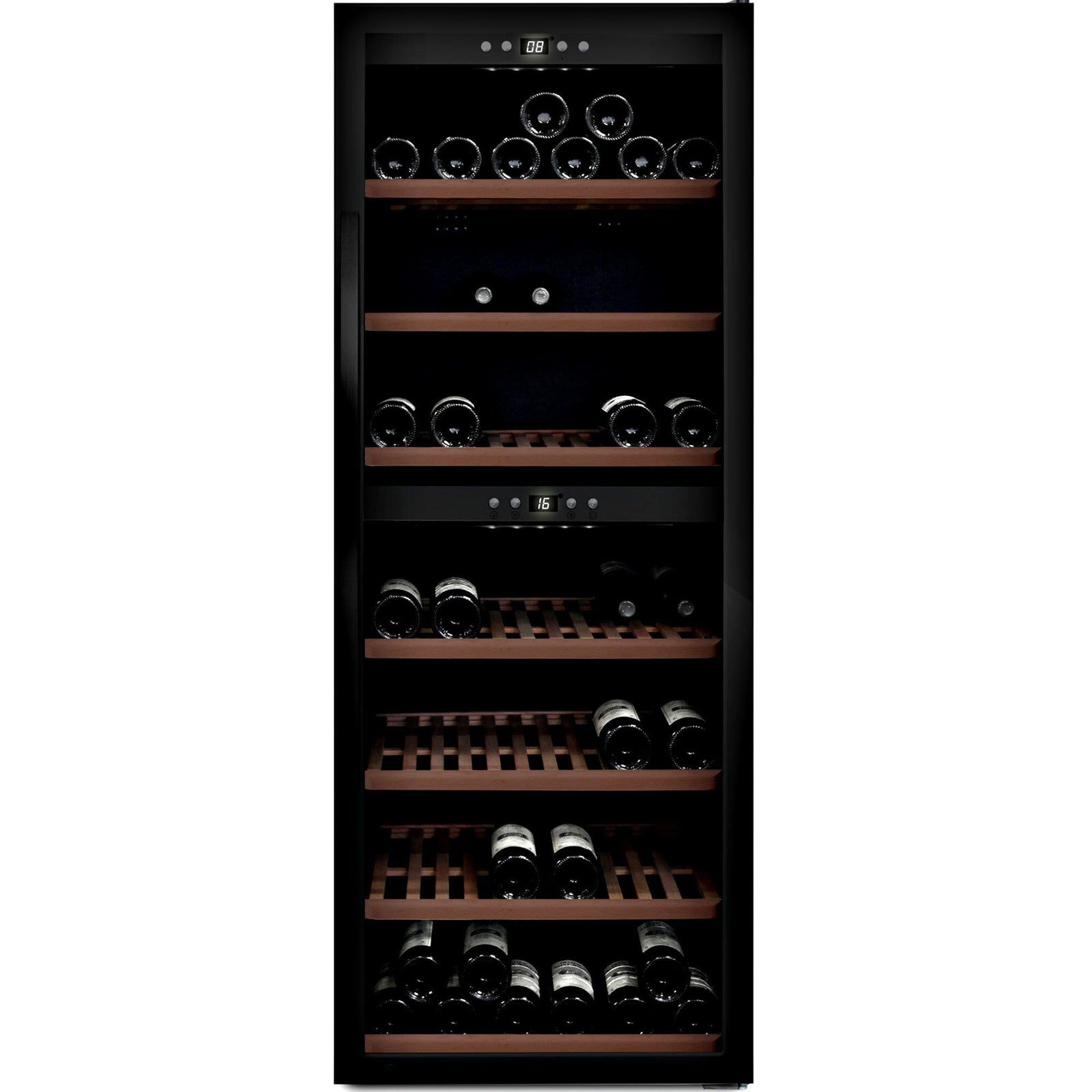 Mquvée Mquvée WineExpert 126 vinkøleskab, sort – billede i brug (Vinkøleskabe)