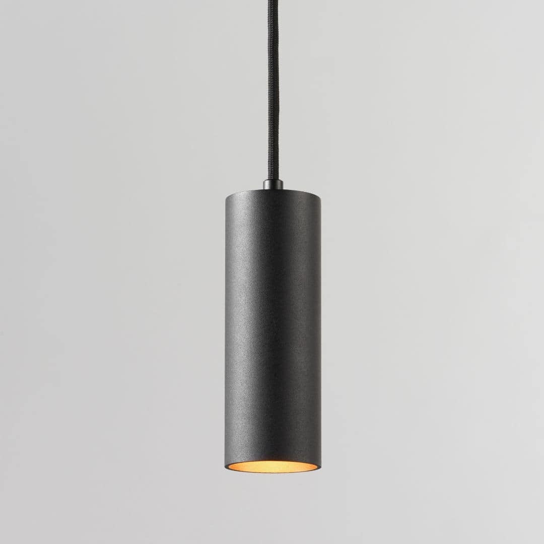 Produktbillede af Zero Pendel S1 Sort/Guld LIGHT-POINT i premium kvalitet