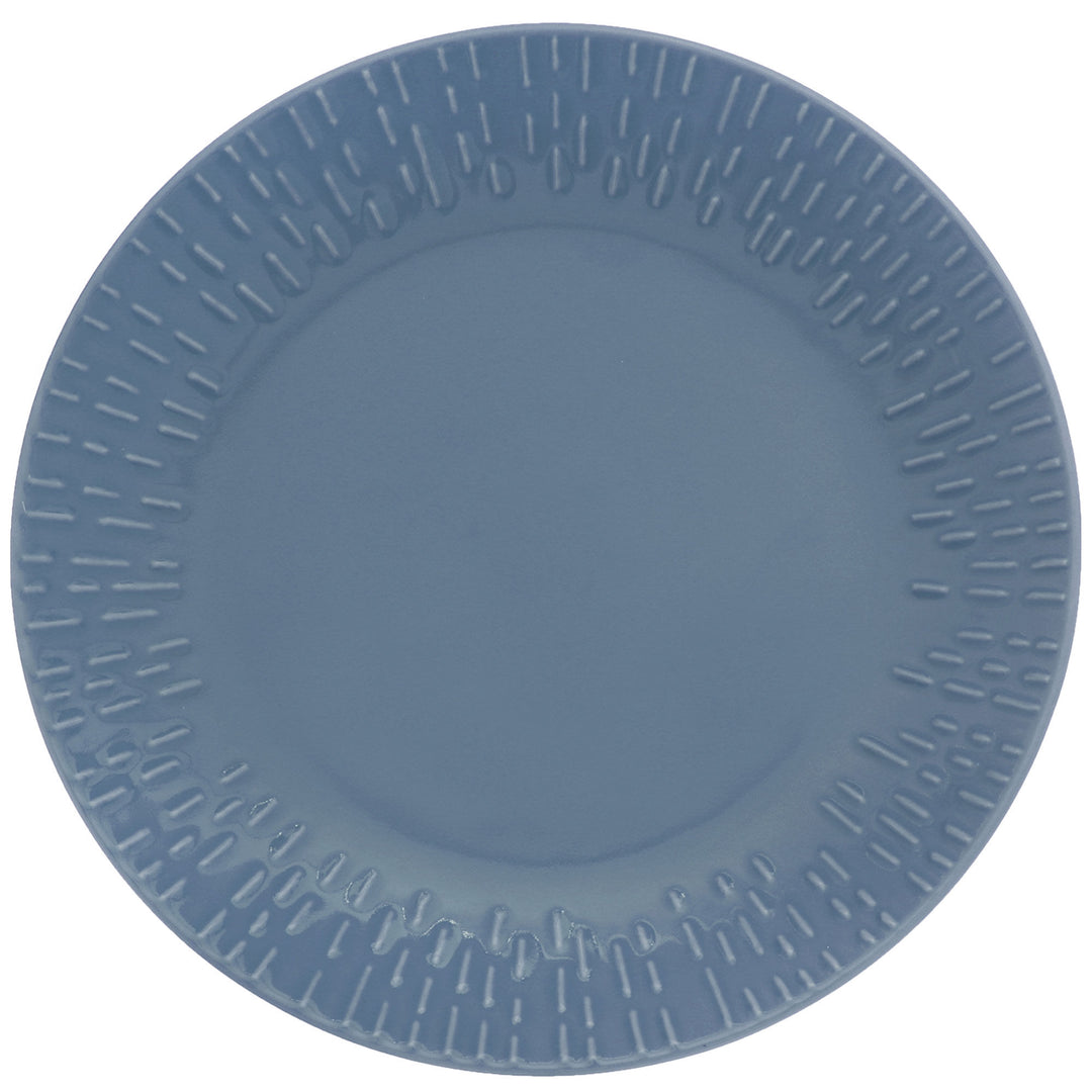 Aida Aida Confetti desserttallerken 21 cm, blueberry – vinkelbillede (Desserttallerken)