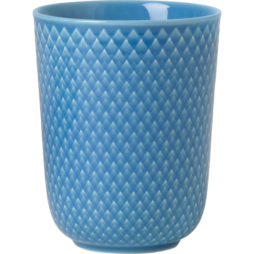 Lyngby porcelæn Lyngby porcelæn Rhombe Krus 33 cl Blå – vinkelbillede (Krus)