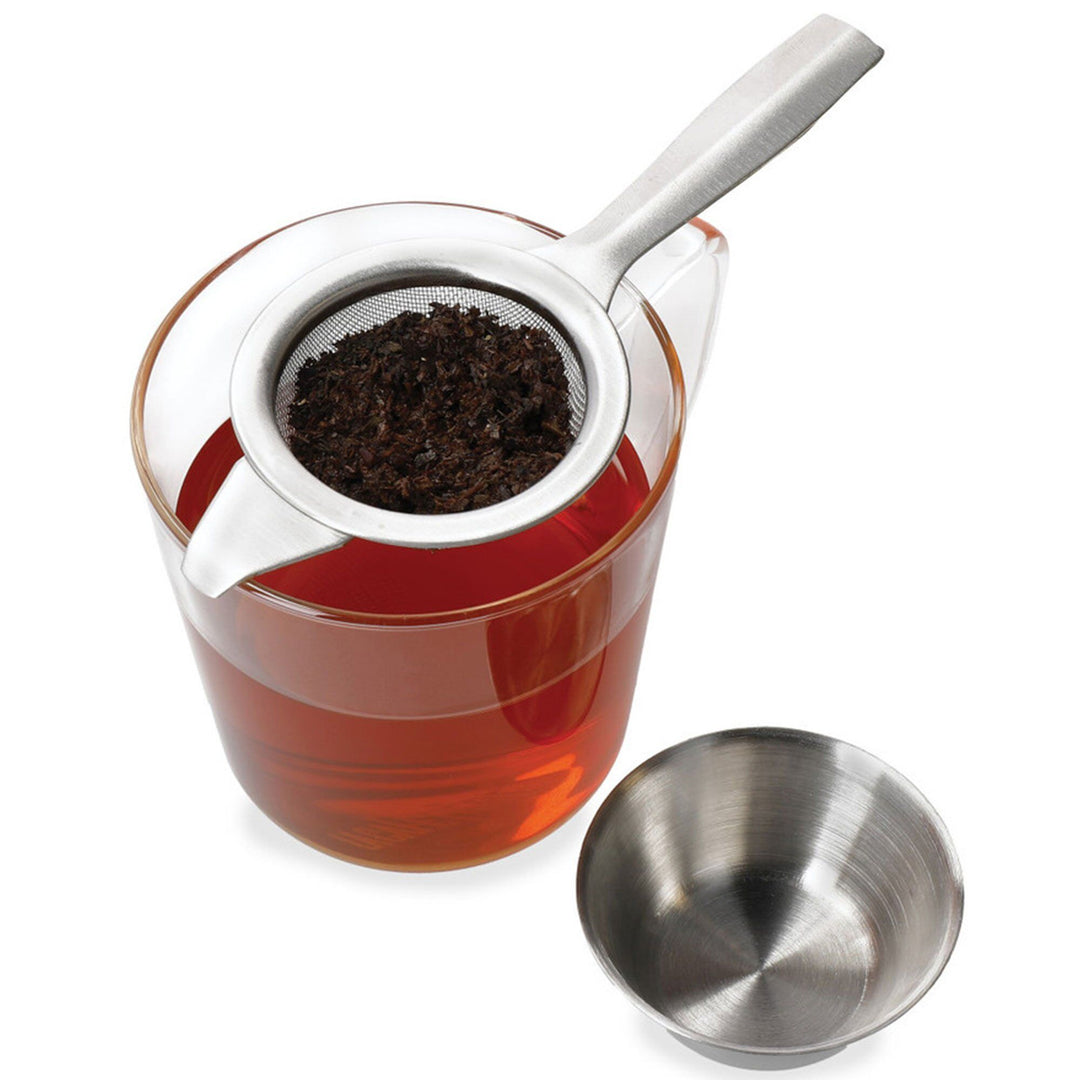 La cafeti ¨re La Cafeti ¨re Tesi med stativ, rustfrit stål ❤ detaljebillede (Te-sil)
