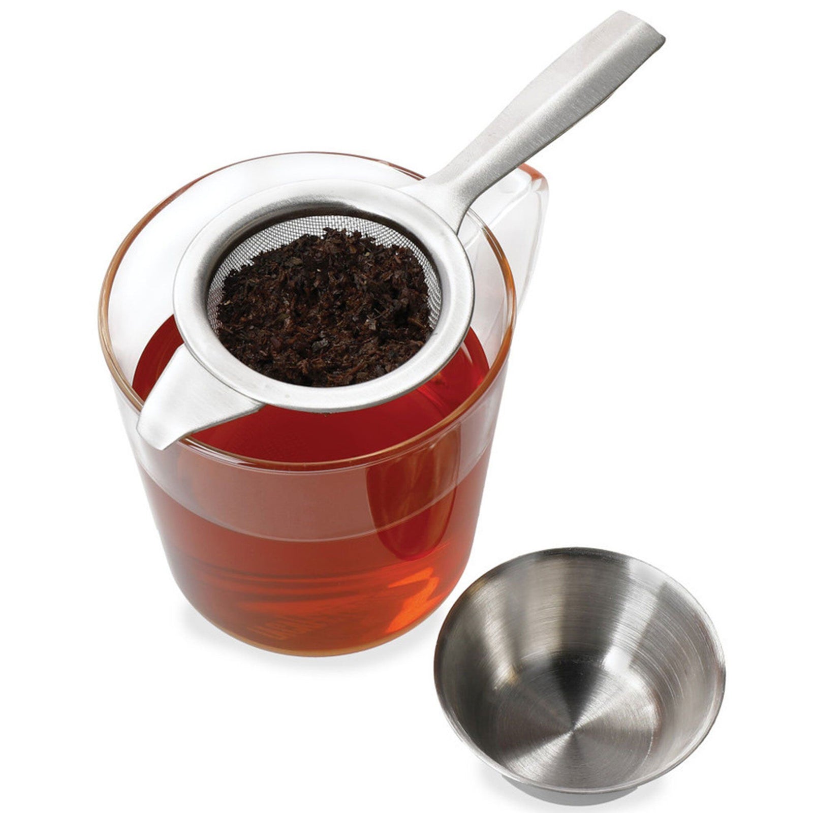 La cafeti ¨re La Cafeti ¨re Tesi med stativ, rustfrit stål ❤ detaljebillede (Te-sil)