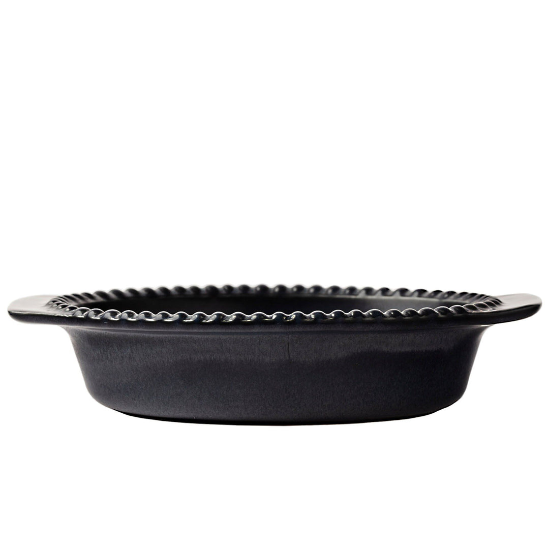 Potteryjo Potteryjo Daria ovnfast fad 26 cm., ink black ❤ produktbillede (Bagetern)