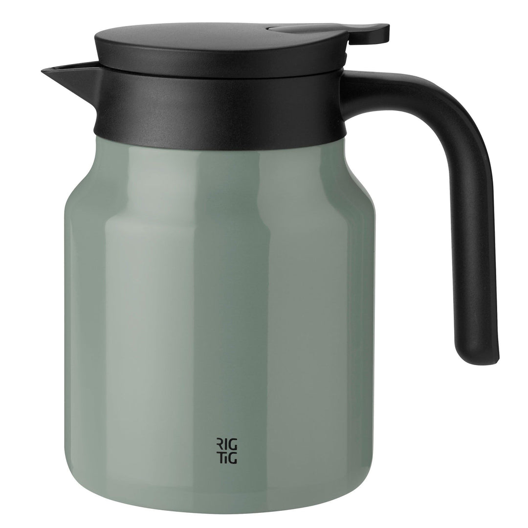 Rig-tig Rig-tig Therm-It Termokande 0,9 liter, kaki – frontbillede (Termokande)