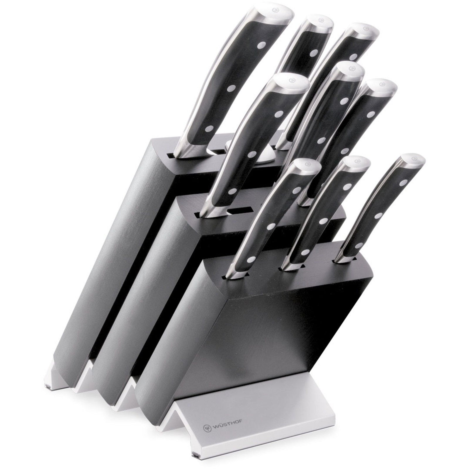 Se Wüsthof Classic Ikon knivblok 9 knive sort ✔ Stort online udvalg i Wüsthof - Køb online på udsalg og tilbud lige nu ✔ Meget billig fragt og hurtig levering: 1 - 2 hverdage - Varenummer: KTCH-26346 og barcode / Ean: 4002293101477 på lager - Udsalg på Hjem og madlavning, Boligindretning Spar op til 53% - Over  785 kendte brands på udsalg