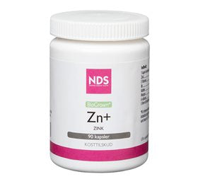 Produktbillede af NDS Zn+ Zinc 90 tab. på tilbud