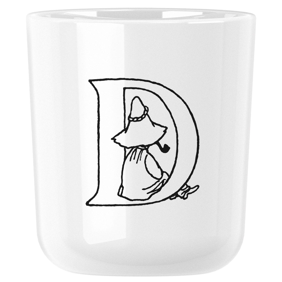 Rig-tig Rig-tig Mumi ABC krus, 0,2 liter, D – produktfoto (Moomin)