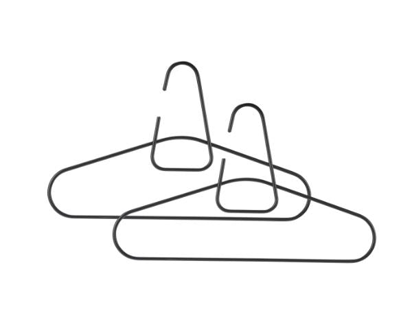 Produktbillede af ZONE Denmark Zone A-hanger Bøjle 40,6 x 24,2 cm 2 stk. Sort i premium kvalitet