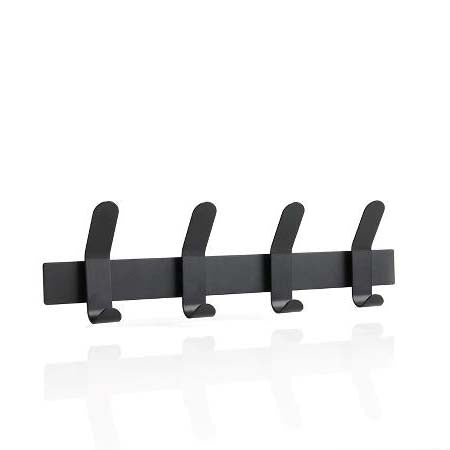 Produktbillede af ZONE Denmark Zone A-Rack Knagerække 40 x 5 x 11 cm Sort i premium kvalitet