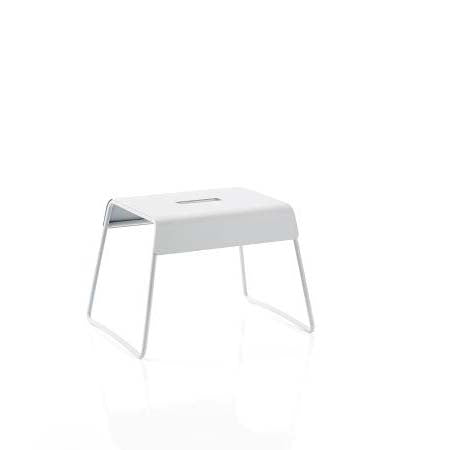 Produktbillede af ZONE Denmark Zone A-Stool Skammel 39 x 30 x 27,5 cm Soft Grey i premium kvalitet