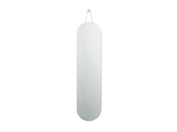 Produktbillede af ZONE Denmark Zone A-Wall Mirror Vægspejl 120 x 30 cm Soft Grey i premium kvalitet