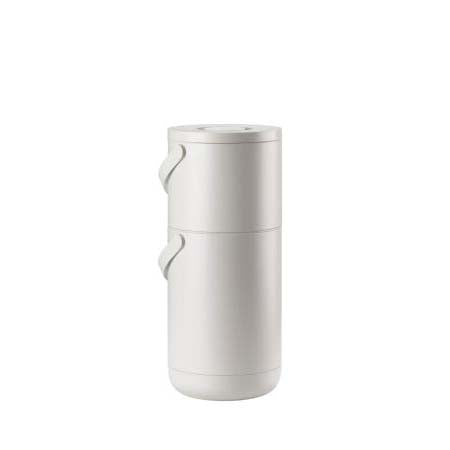Produktbillede af ZONE Denmark Zone Circular Affaldsspand 22+12 liter Varm Grå i premium kvalitet