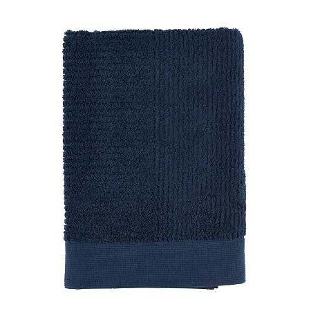 Produktbillede af ZONE Denmark Zone Classic Badehåndklæde 140 x 70 cm Mørke blå i premium kvalitet