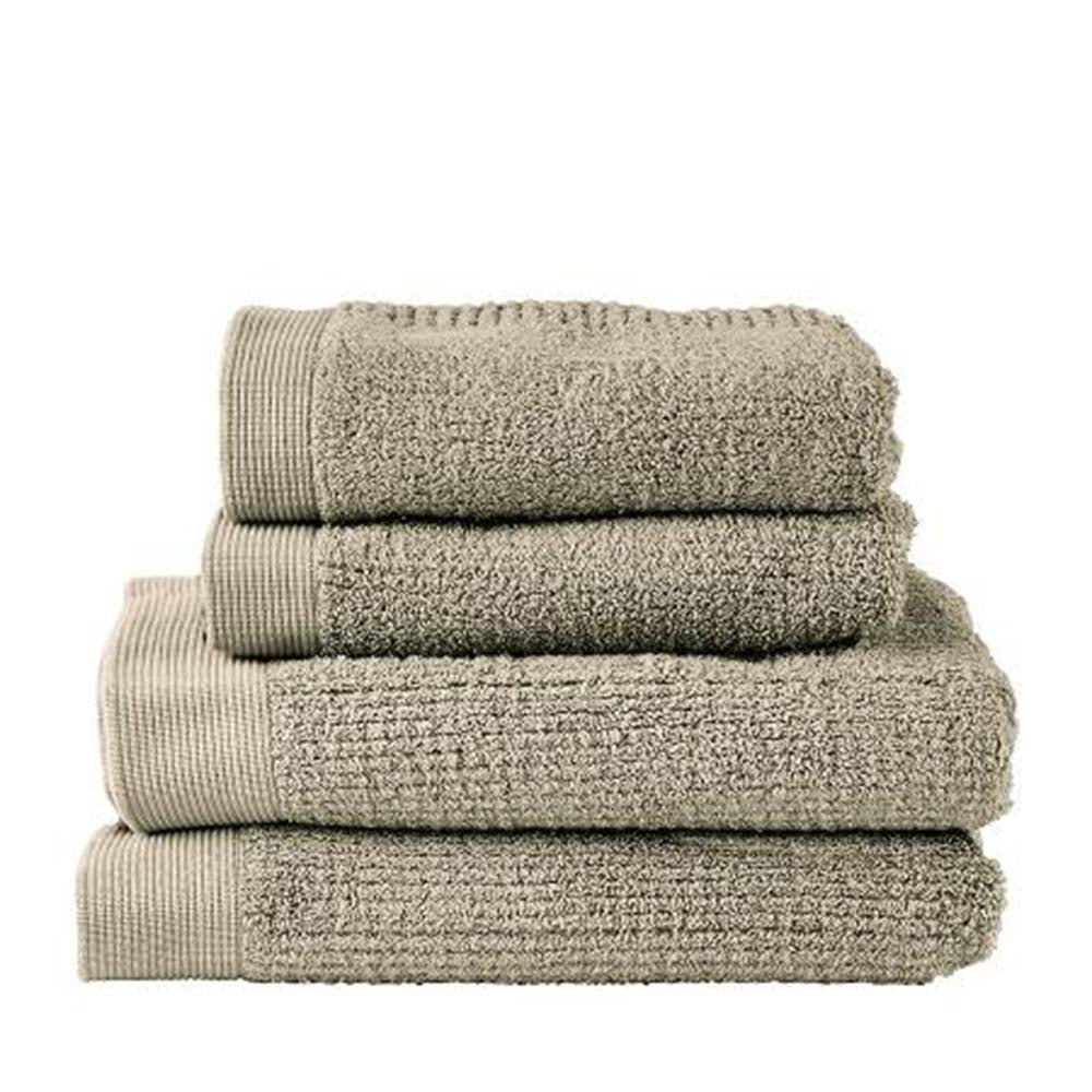 Produktbillede af ZONE Denmark Zone Classic Håndklæde 4 stk. Eucalyptus Green i premium kvalitet