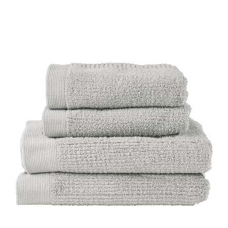 Produktbillede af ZONE Denmark Zone Classic Håndklæde 4 stk. Soft Grey i premium kvalitet