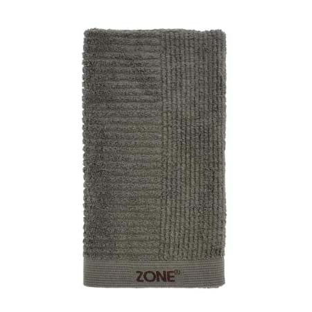 Produktbillede af ZONE Denmark Zone Classic Håndklæde 50 x 100 cm Olive green i premium kvalitet