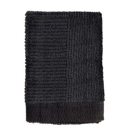 Produktbillede af ZONE Denmark Zone Classic Håndklæde 50 x 70 cm Sort i premium kvalitet