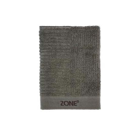 Produktbillede af ZONE Denmark Zone Classic Håndklæde 50 x 70 cm Olive green i premium kvalitet