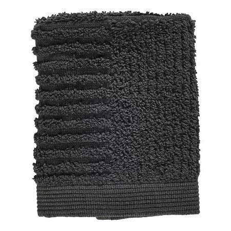 Produktbillede af ZONE Denmark Zone Classic Vaskeklud 30 x 30 cm Anthracite i premium kvalitet