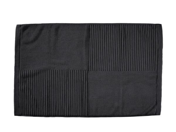 Produktbillede af ZONE Denmark Classic Bademåtte 80 x 50 cm Sort i premium kvalitet