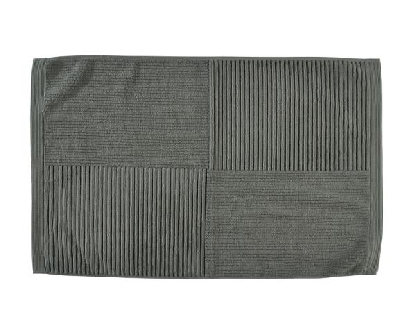 Produktbillede af ZONE Denmark Classic Bademåtte 80 x 50 cm Olive grøn i premium kvalitet
