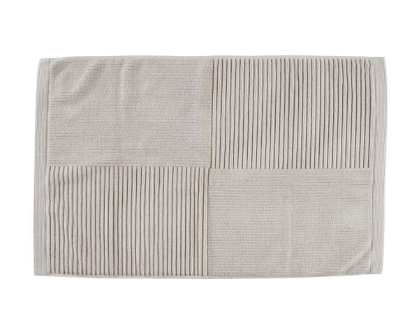 Produktbillede af ZONE Denmark Classic Bademåtte 80 x 50 cm Soft Grey i premium kvalitet