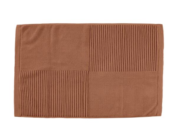 Produktbillede af ZONE Denmark Classic Bademåtte 80 x 50 cm Terracotta i premium kvalitet