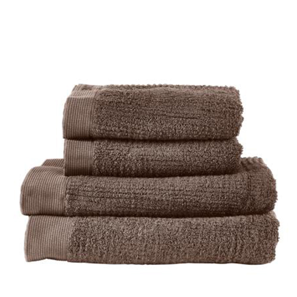 Produktbillede af ZONE Denmark Classic Håndklæde 4 stk. Taupe i premium kvalitet