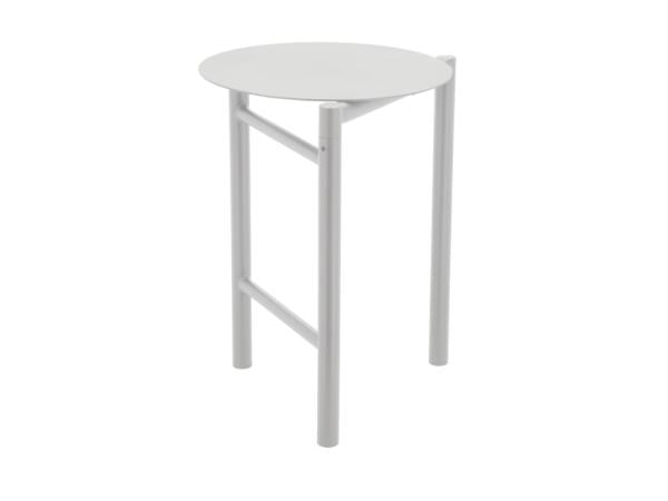 Produktbillede af ZONE Denmark Skammel Disc Soft Grey i premium kvalitet