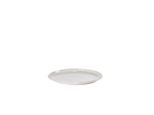 Produktbillede af ZONE Denmark Zone Tallerken Eau 24 cm Offwhite Porcelæn i premium kvalitet