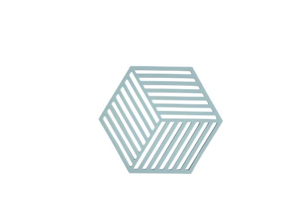 Produktbillede af ZONE Denmark Bordskåner Hexagon Fog blue i premium kvalitet