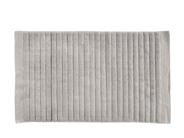 Produktbillede af ZONE Denmark Inu Bademåtte 80 x 50 cm Soft Grey i premium kvalitet