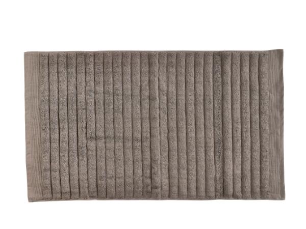 Produktbillede af ZONE Denmark Inu Bademåtte 80 x 50 cm Taupe i premium kvalitet