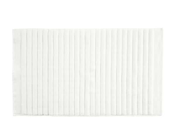 Produktbillede af ZONE Denmark Inu Bademåtte 80 x 50 cm Hvid i premium kvalitet