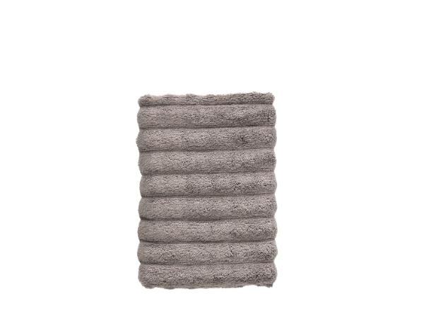 Produktbillede af ZONE Denmark Inu Håndklæde 100 x 50 cm Taupe i premium kvalitet
