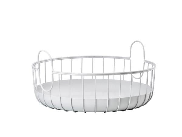 Produktbillede af ZONE Denmark Kurv Inu 38 x 18 cm Soft Grey i premium kvalitet